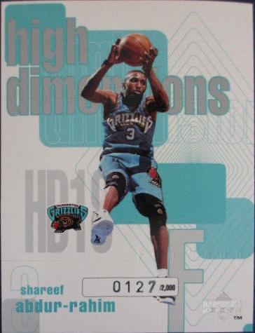 Shareef Abdur-Rahim #HD18
