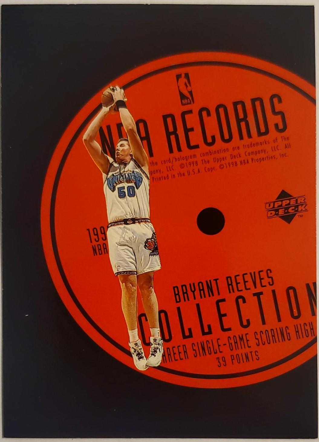 Bryant Reeves #RC28