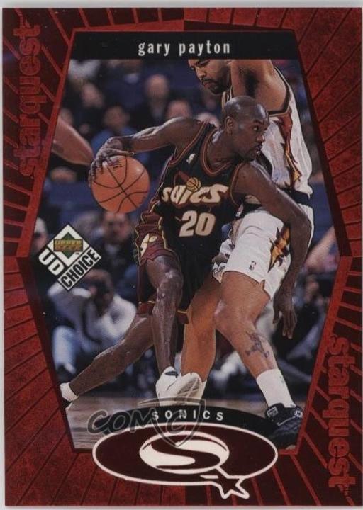 Gary Payton [Red] #SQ25