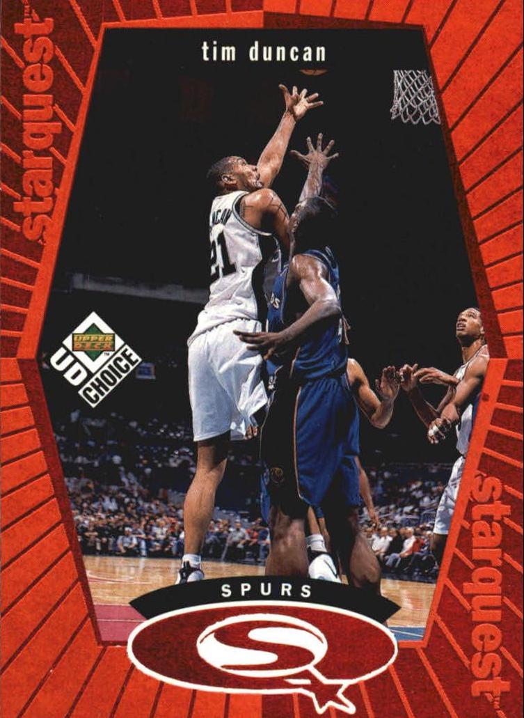 Tim duncan [Red] #SQ24