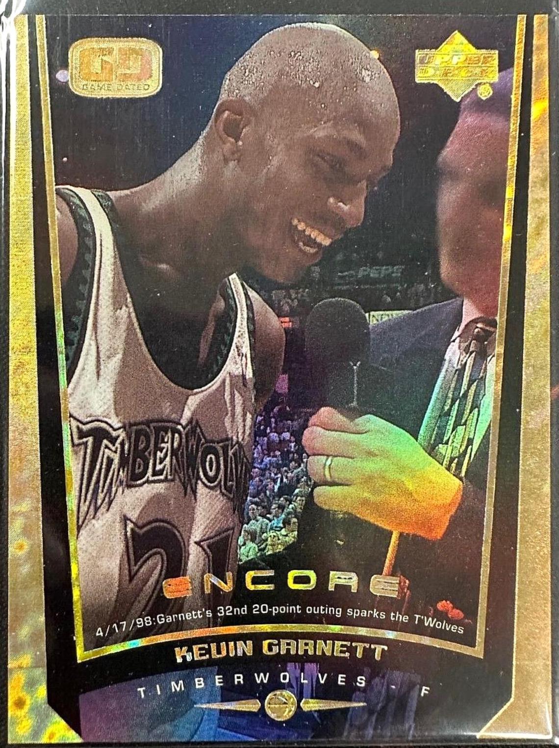 Kevin Garnett Gold F/X #F4