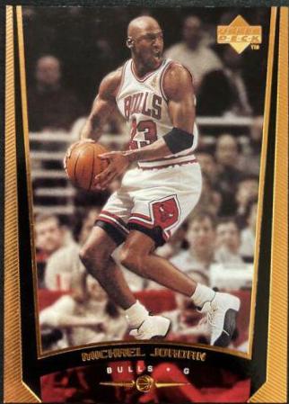 Michael Jordan [Gold F/X] #100