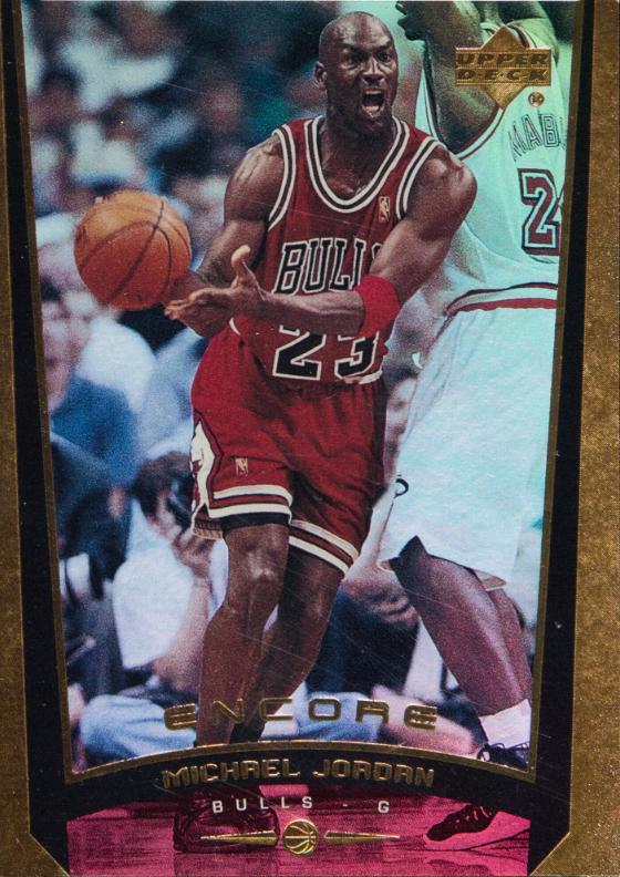 Michael Jordan [Gold F/X] #108