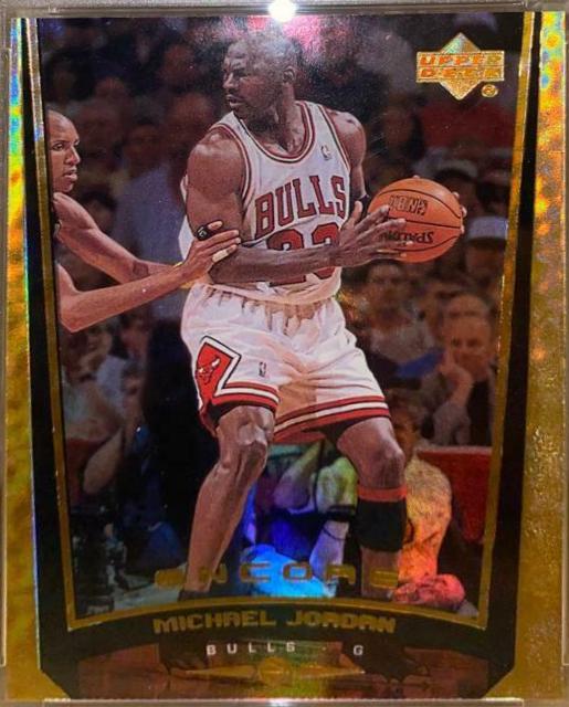 Michael Jordan [Gold F/X] #109