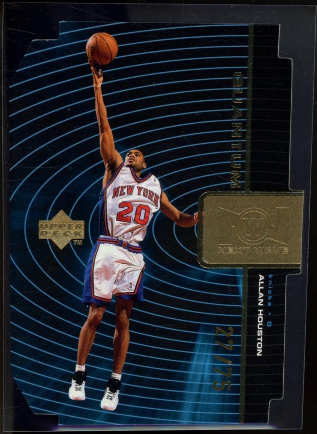 Allan Houston [Quantum Gold] #NW19