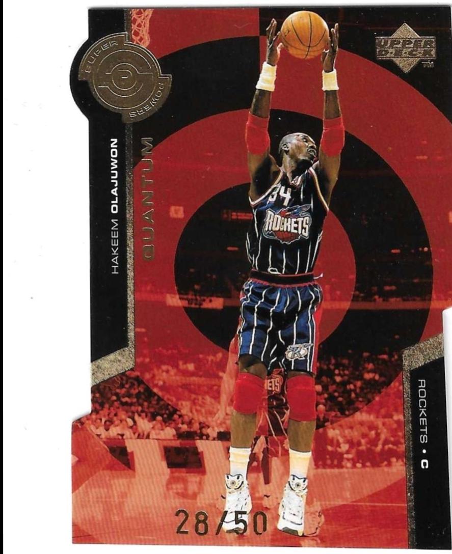 Hakeem Olajuwon [Quantum Gold] #S10
