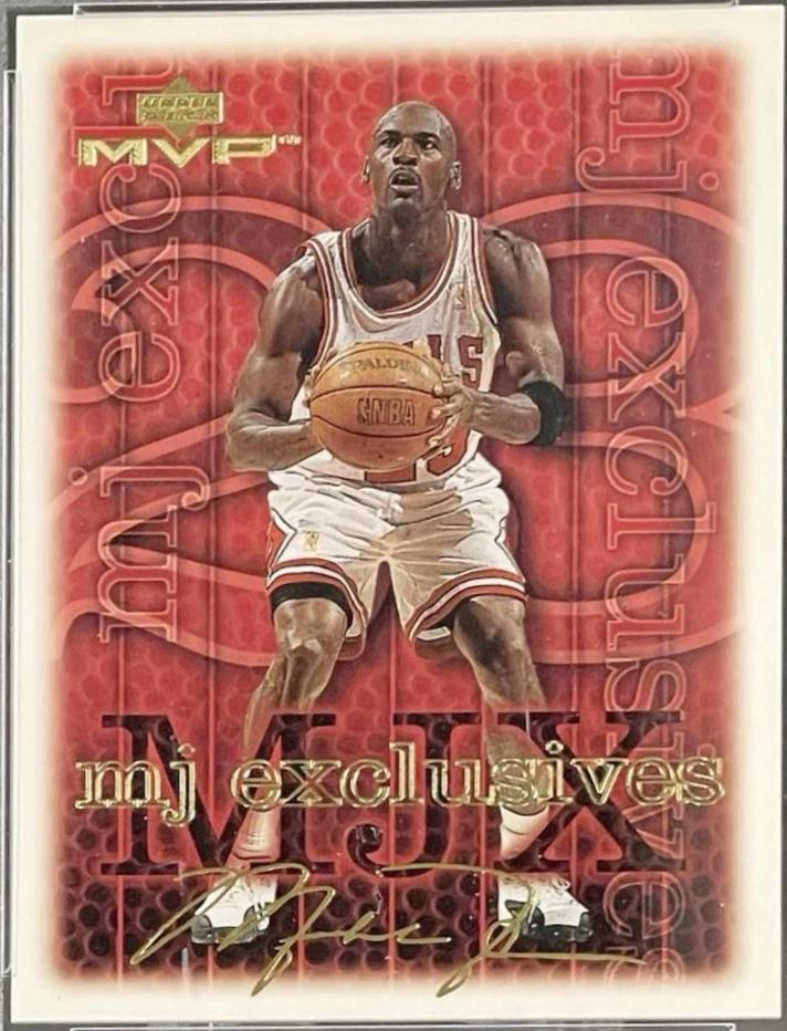 Michael Jordan Gold Script #205