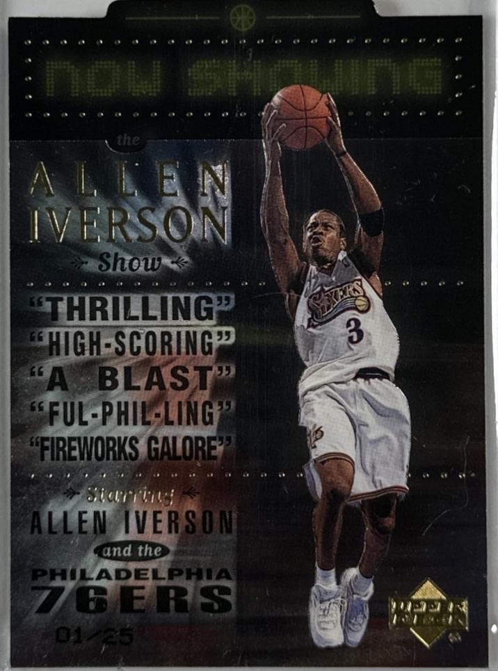 Allen Iverson [Level 2 Quantum Gold] #NS20