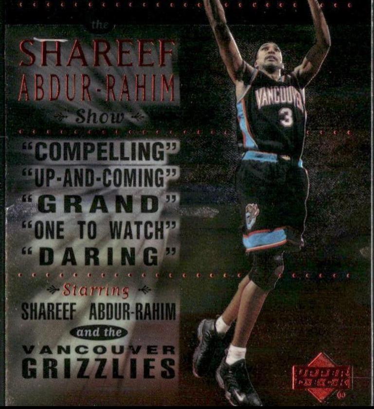 Shareef Abdur-Rahim #NS28