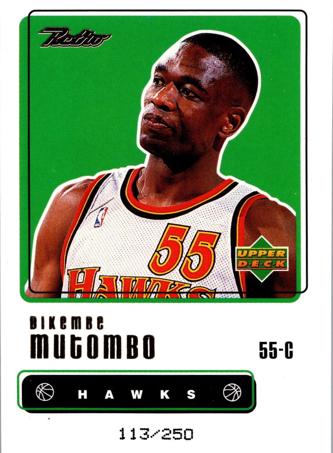 Dikembe Mutombo [Gold] #26
