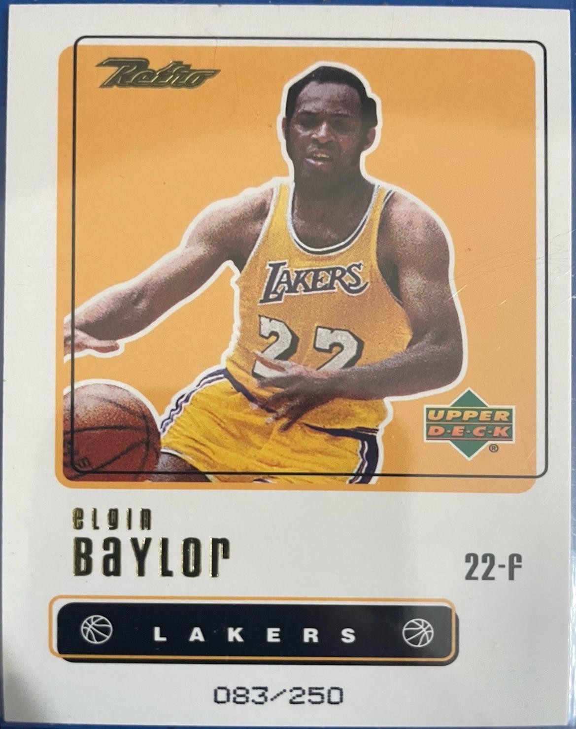 Elgin Baylor [Gold] #72