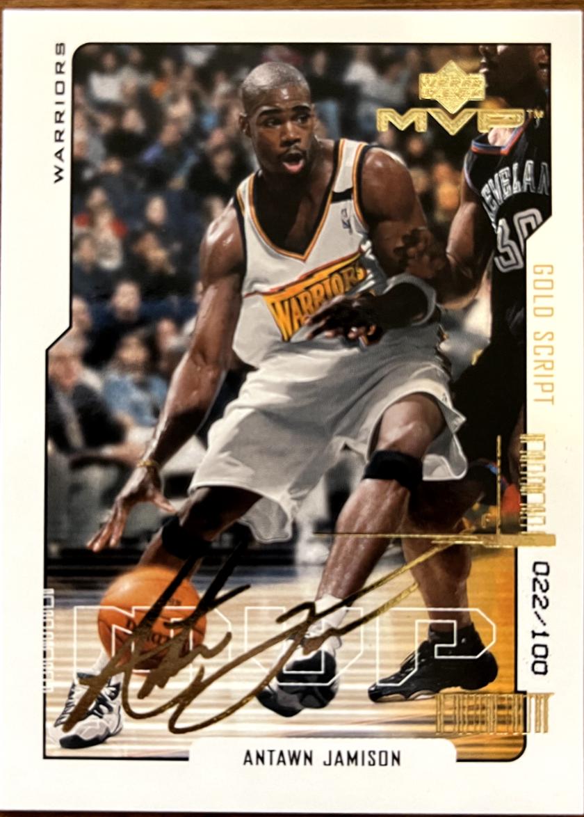 Antawn Jamison [Gold Script] #53