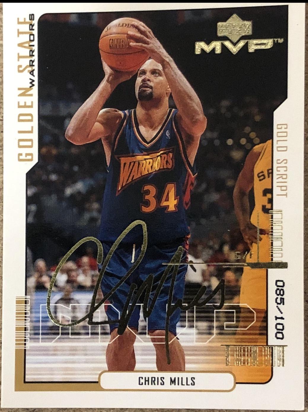 Chris Mills [Gold Script] #55