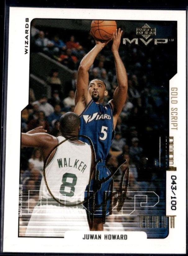Juwan Howard [Gold Script] #187