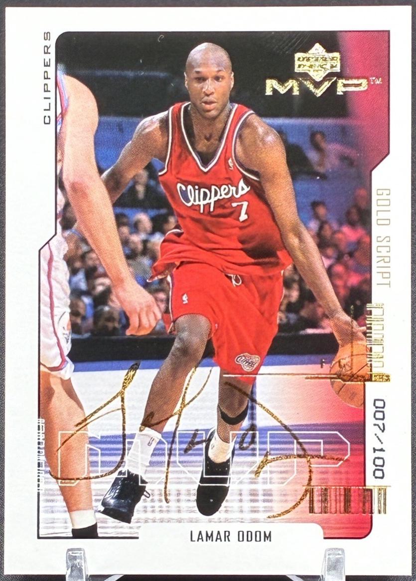 Lamar Odom [Gold Script] #72