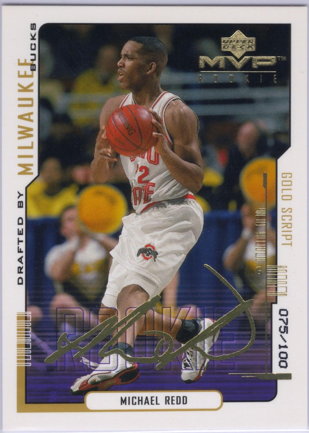 Michael Redd [Gold Script] #218
