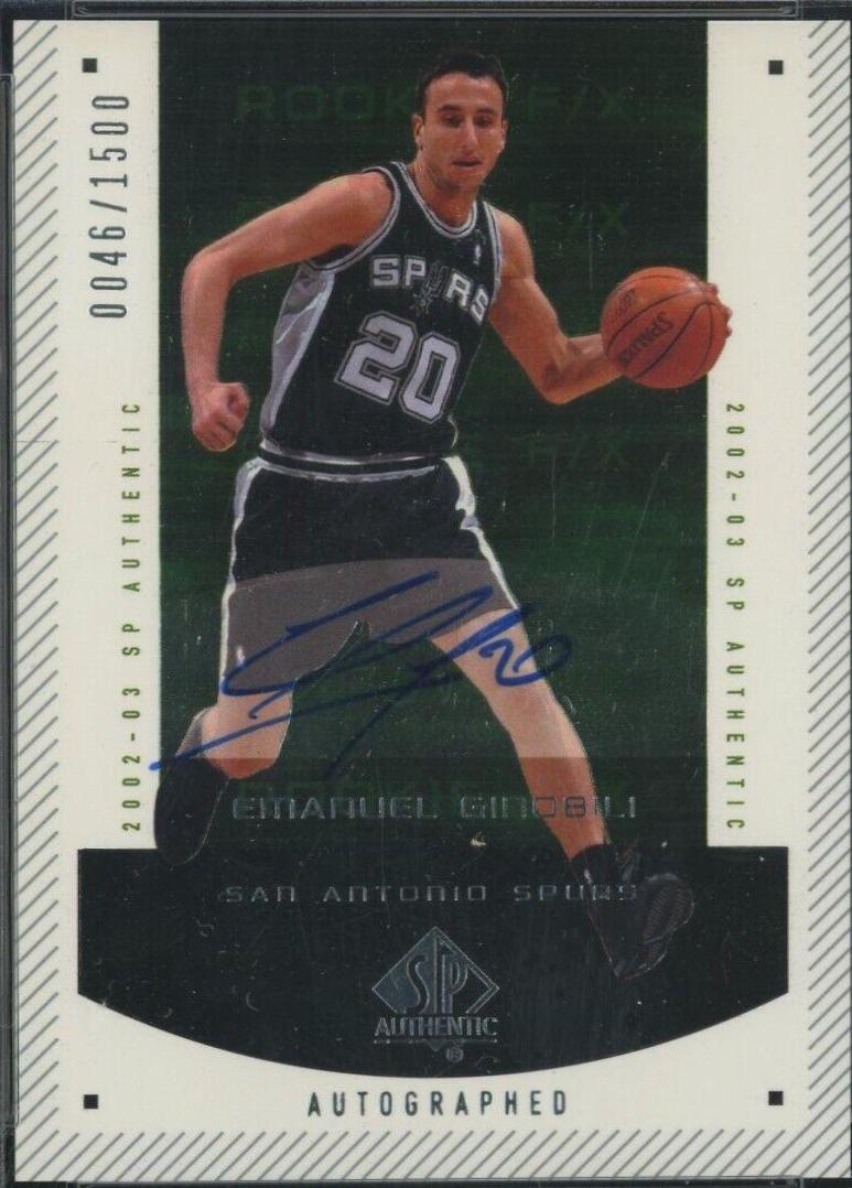 Emanuel Ginobili [Autograph-Limited] #172