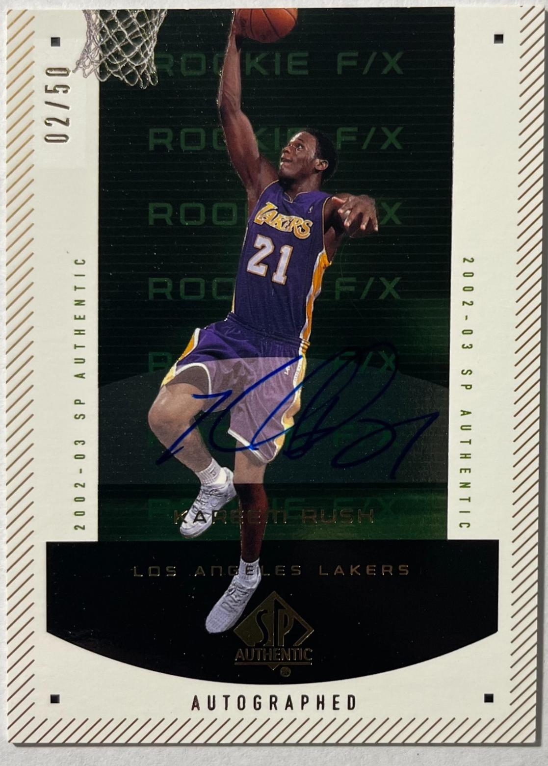 Kareem Rush [Autographed-Limited] #161