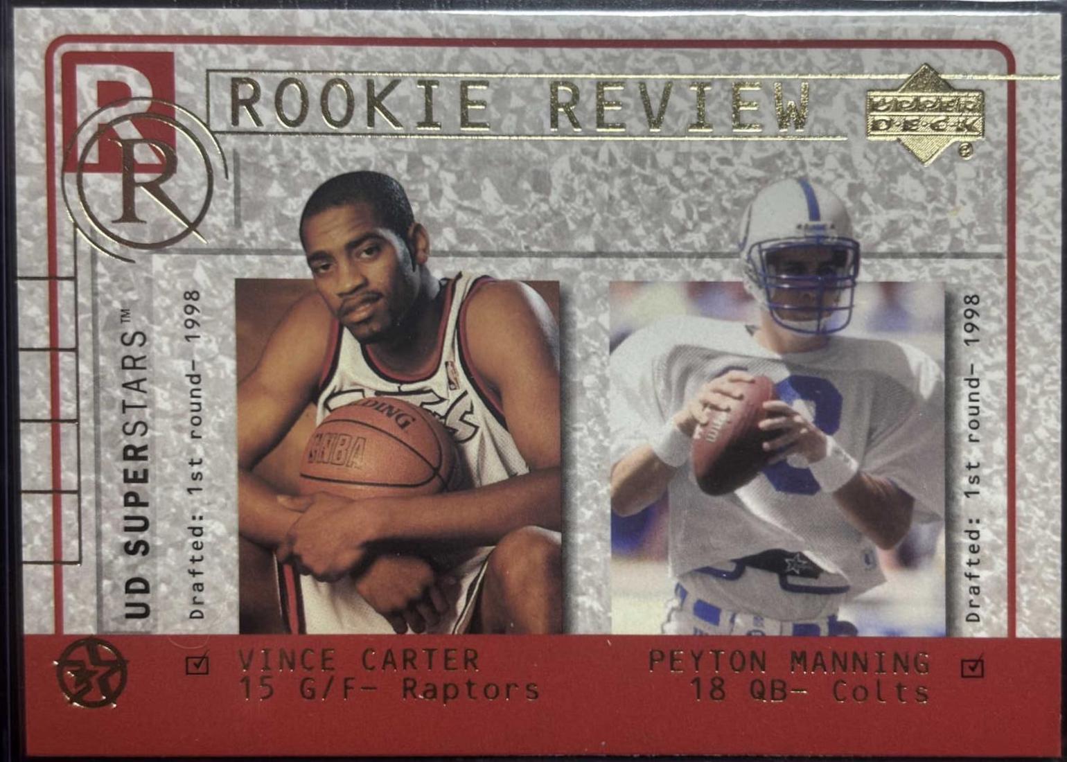 Vince Carter/Peyton Manning #R4
