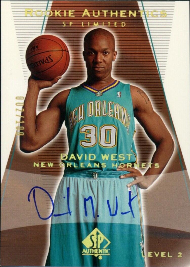 David West [Autograph SP Limited] #162