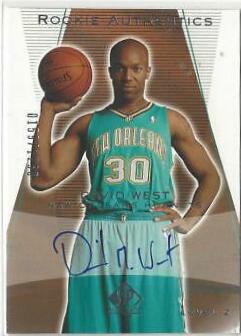 David West [Autograph] #162