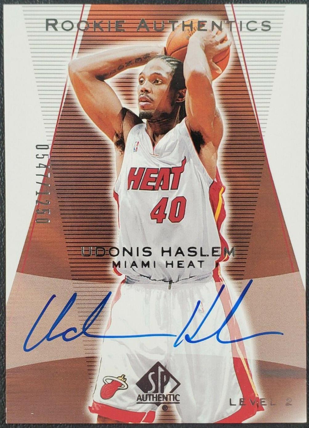 Udonis Haslem [Autograph] #188