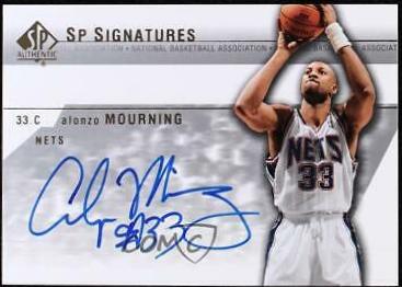 Alonzo Mourning #ZO-A