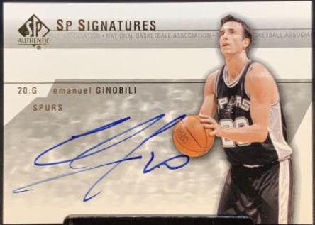 Emanuel Ginobili #EG-A