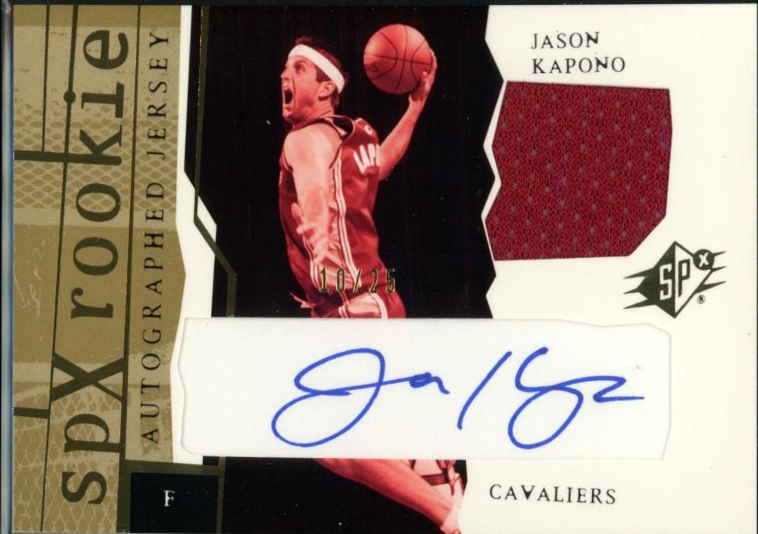 Jason Kapono [Signed Jersey Spectrum] #178