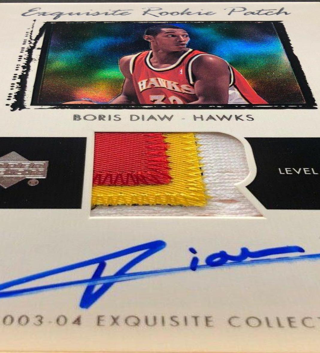 Boris Diaw Autograph Patch #61