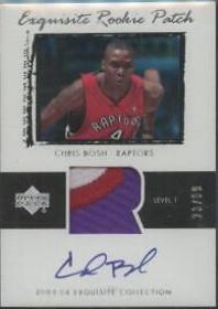 Chris Bosh Autograph Patch #75