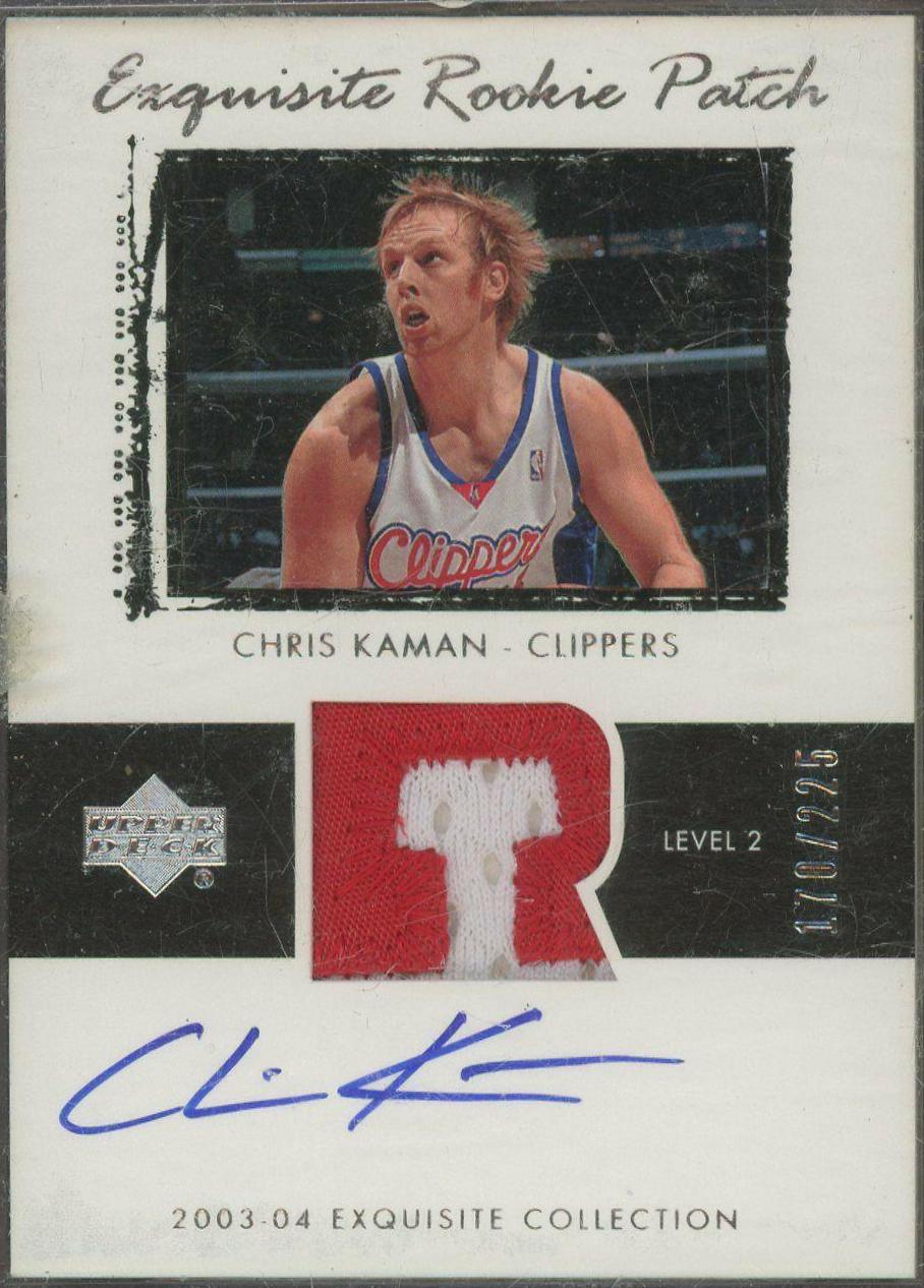 Chris Kaman Autograph Patch #72