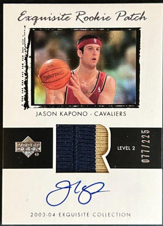 Jason Kapono Autograph Patch #47