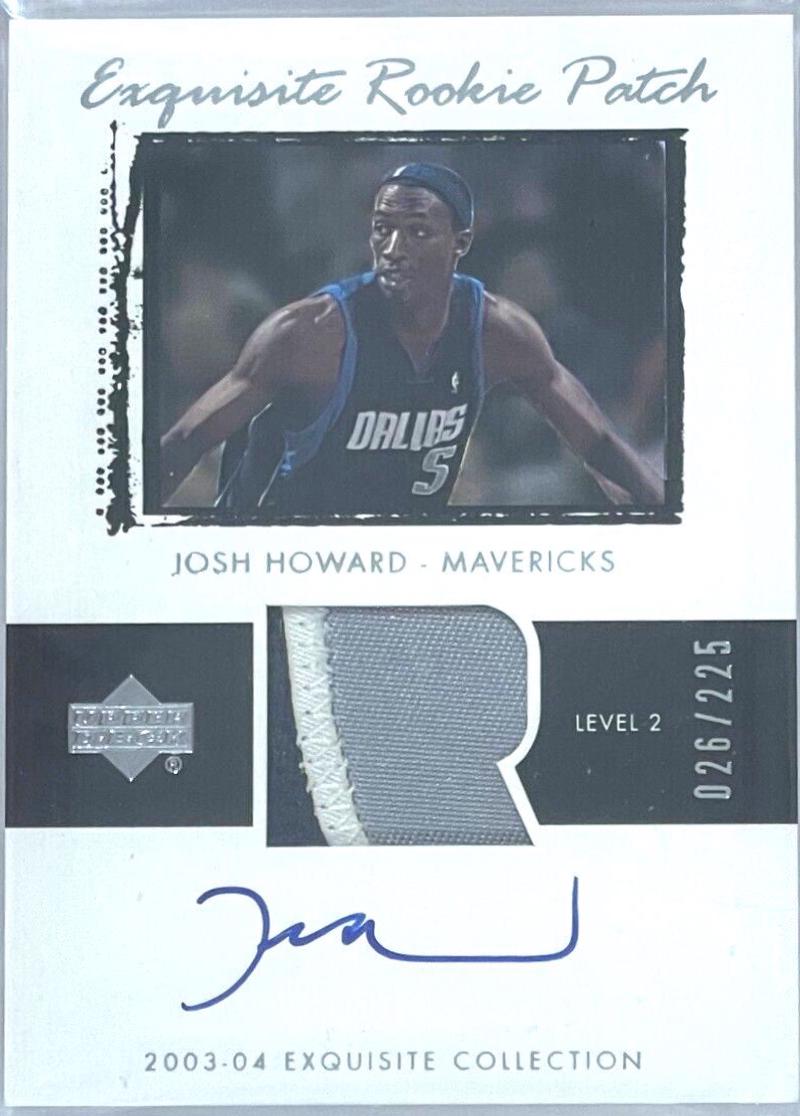 Josh Howard Autograph Patch #53