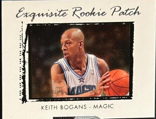 Keith Bogans Autograph Patch #45