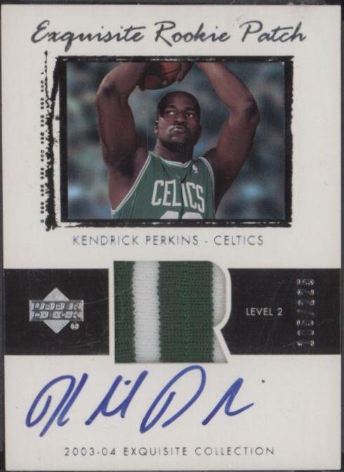 Kendrick Perkins Autograph Patch #55