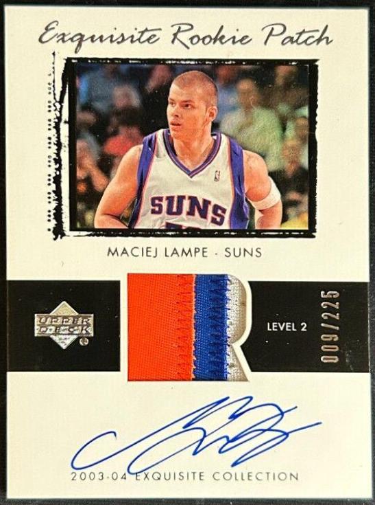 Maciej Lampe Autograph Patch #52