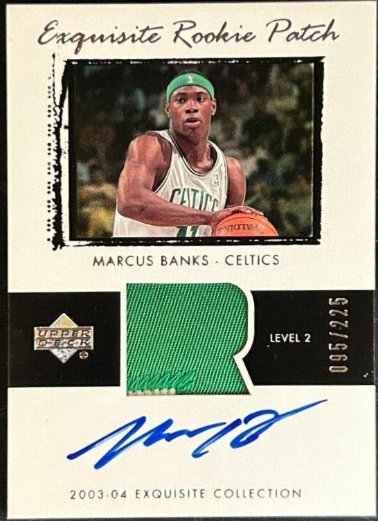 Marcus Banks Autograph Patch #69