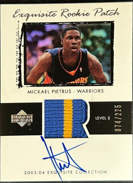 Mickael Pietrus Autograph Patch #71