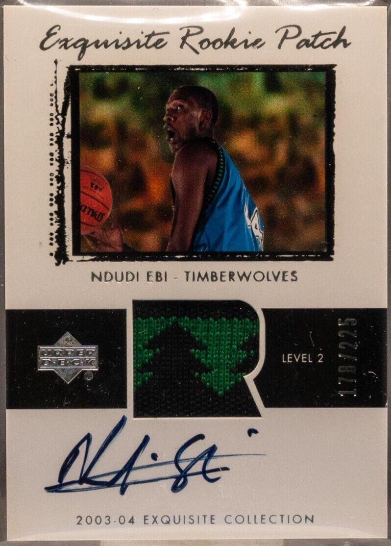 Ndudi Ebi Autograph Patch #56