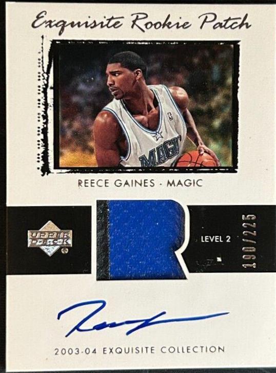 Reece Gaines Autograph Patch #67