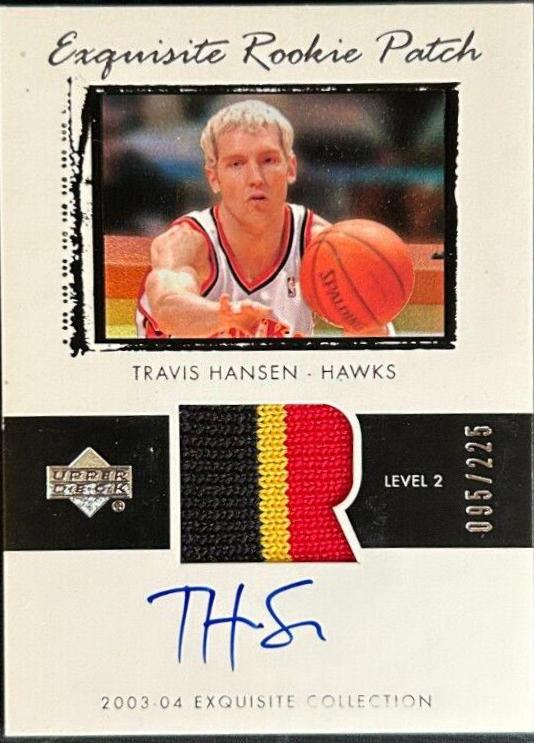 Travis Hansen Autograph Patch #46