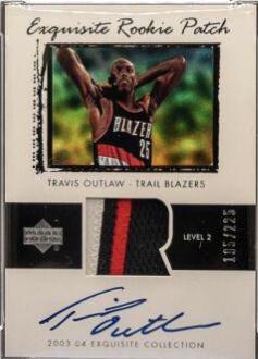 Travis Outlaw Autograph Patch #59