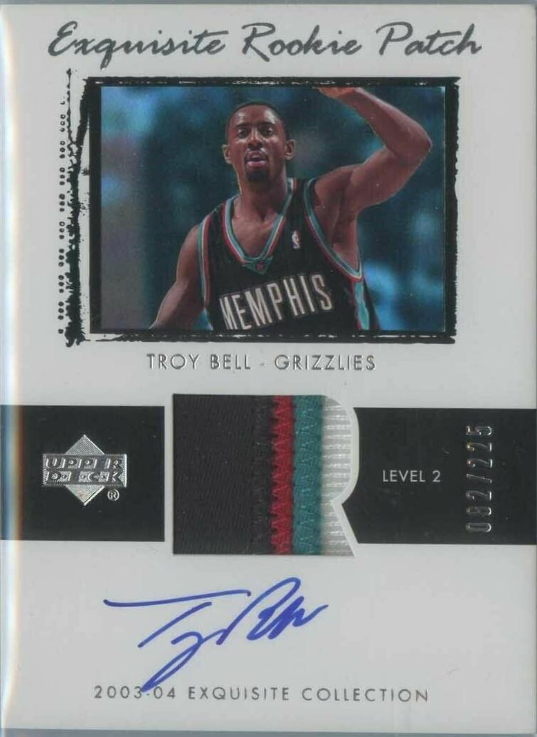 Troy Bell Autograph Patch #66