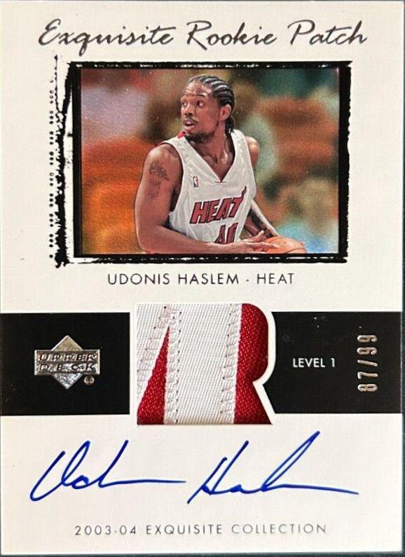 Udonis Haslem Autograph Patch #43