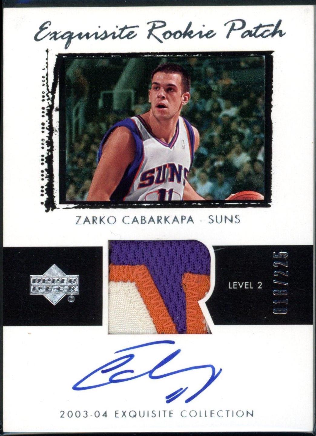 Zarko Cabarkapa Autograph Patch #49