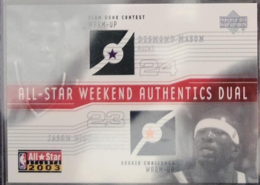 Desmond Mason / Jason Richardson #AS-DM/JR