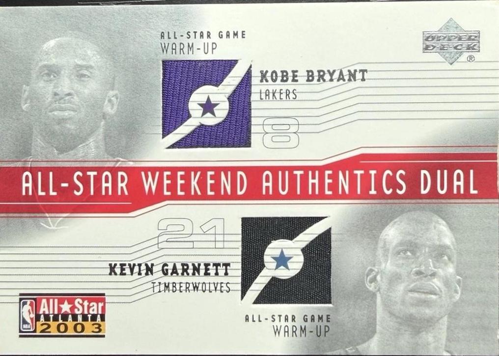 Kobe Bryant / Kevin Garnett #AS-KB/KG