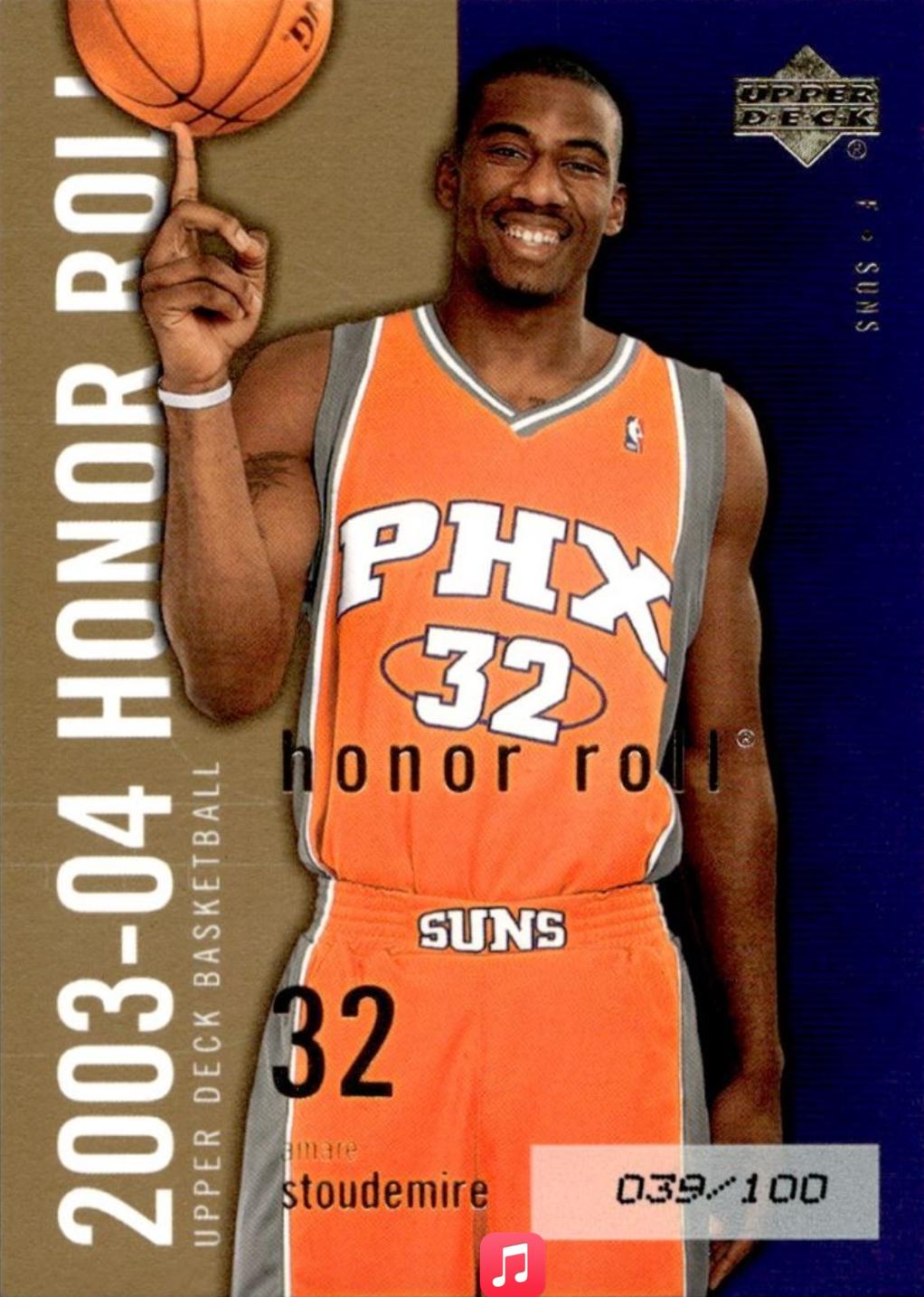 Amare Stoudemire [Gold] #66