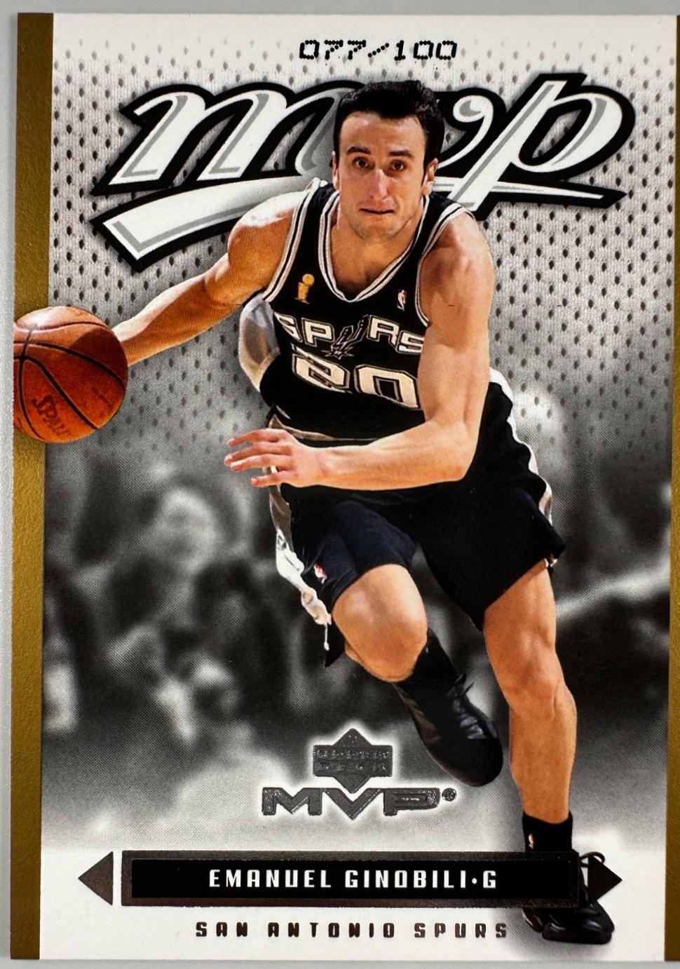 Manu Ginobili [Gold] #167